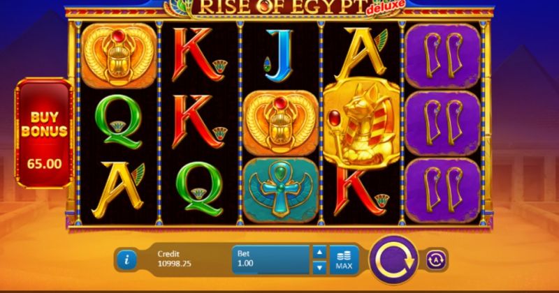 Play in Rise of Egypt: Deluxe slot online from Playson for free now | www.itbird.top